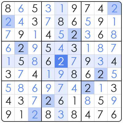sudoku hidden singles method